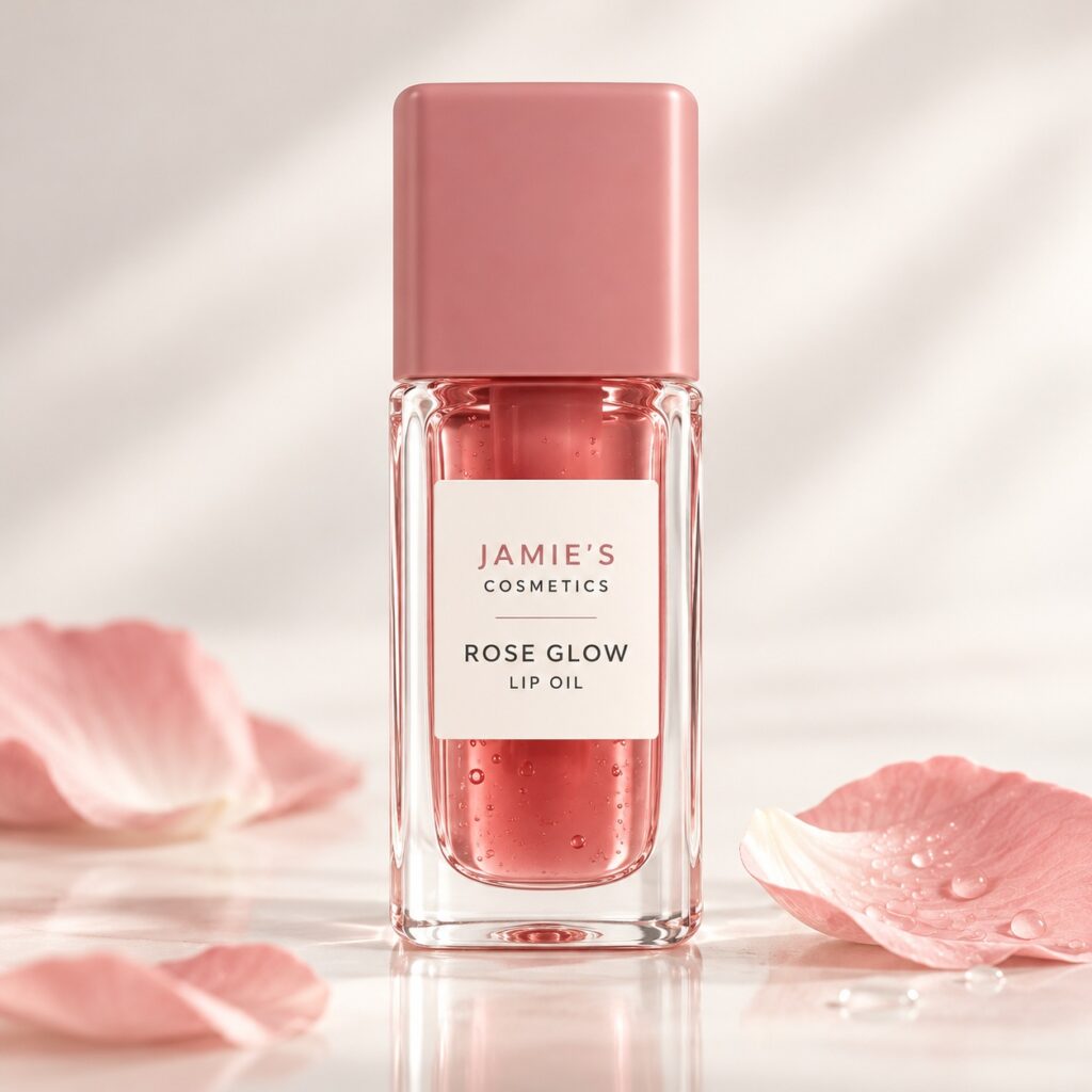 Jamie Cosmetics v19 Rose Glow Lip Oil