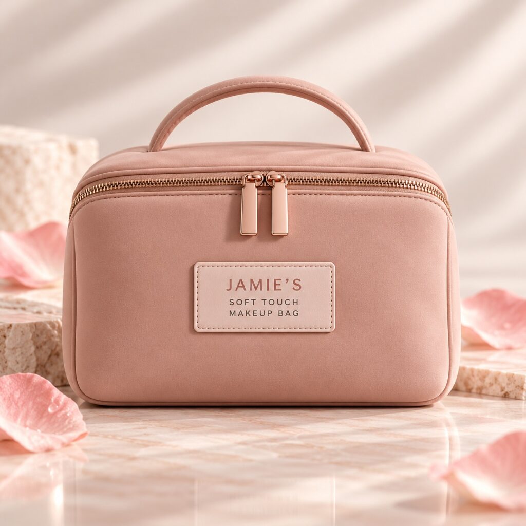 Jamie Cosmetics v19 Soft Touch Makeup Bag